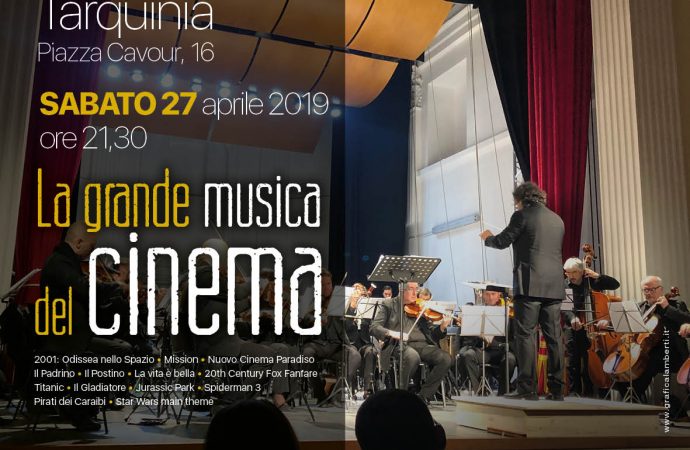 LA GRANDE MUSICA DEL CINEMA AL TEATRO COMUNALE