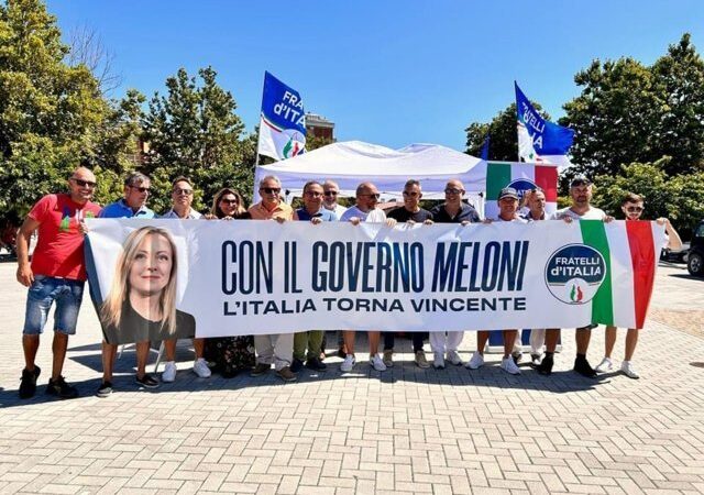 Fratelli d’Italia prosegue la campagna estiva d’informazione sui risultati del Governo Meloni