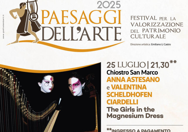 “Paesaggi dell’arte”, in questo fine settimana gli ultimi tre concerti