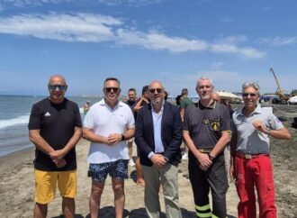 I Vigili del Fuoco vigilano sulla sicurezza dei bagnanti, l’apprezzamento di Rotelli