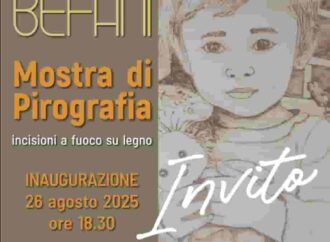 All’ex- lavatoio le opere incise a fuoco sul legno di Lorenzo Befani