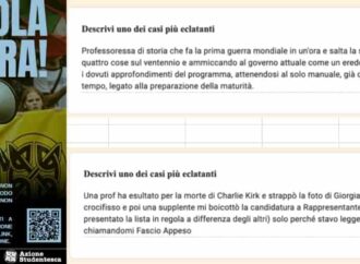 “La scuola è nostra”, da tutta Italia arrivano segnalazioni degli studenti sui professori schierati…a sinistra