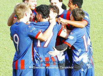 Il Tarquinia vince con il Santa Marinella, il Tarkna cede nel finale con la capolista