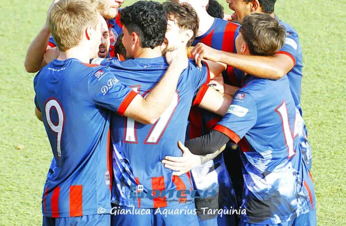 Il Tarquinia vince con il Santa Marinella, il Tarkna cede nel finale con la capolista