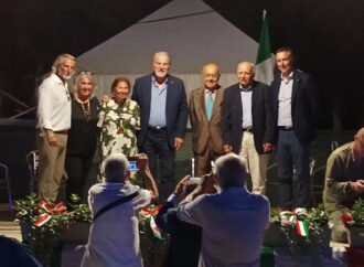 Successo per la manifestazione dedicata al MSI e a Giorgio Almirante. Olmi: “Evento da organizzare anche nella Tuscia”.